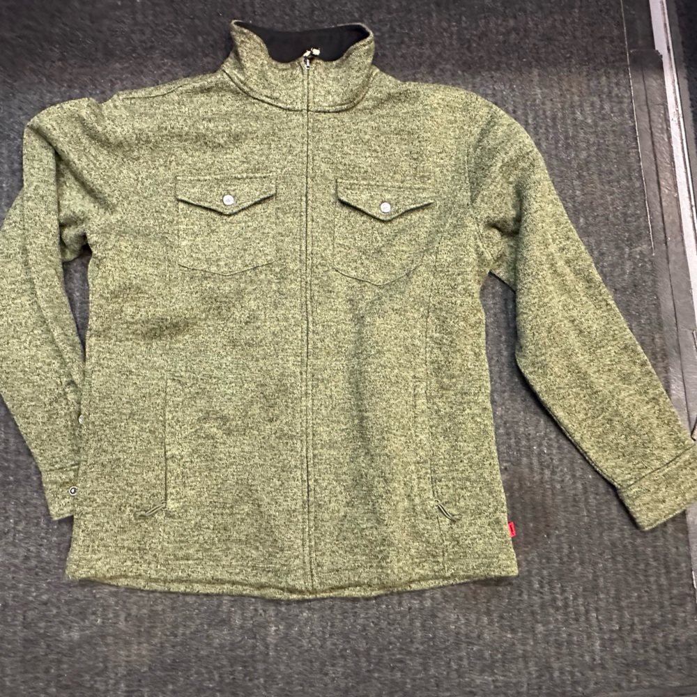 Mountain Khakis Olive zip up jacket